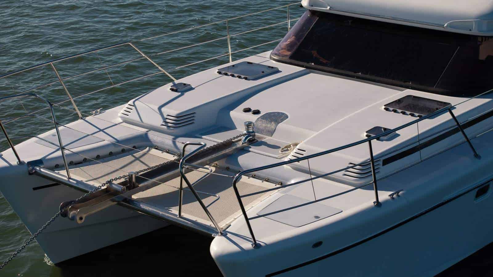 1998 Cooke Bros 46 Flybridge Powercat photo 11