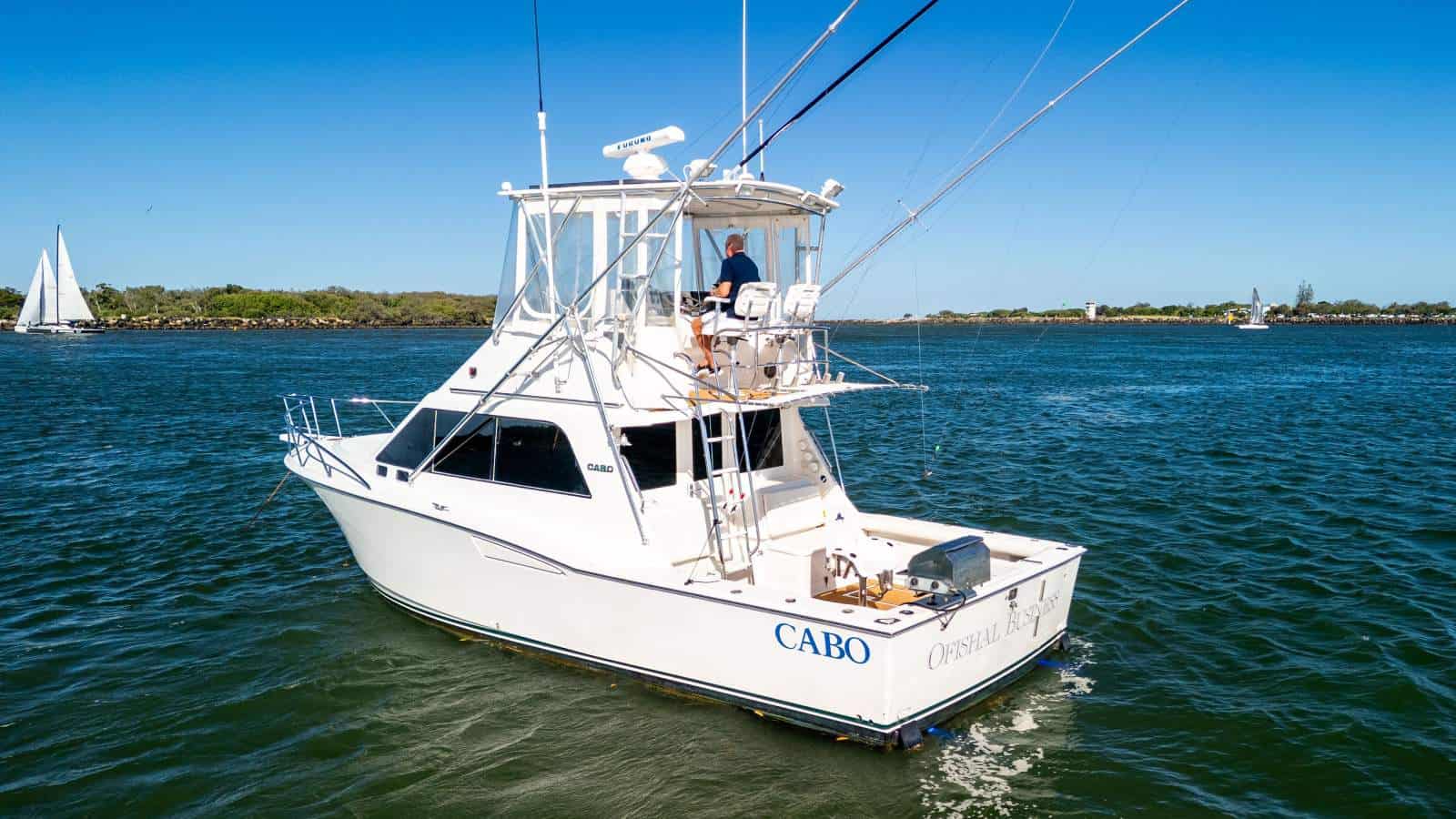 2001 Cabo 35 Flybridge photo 6
