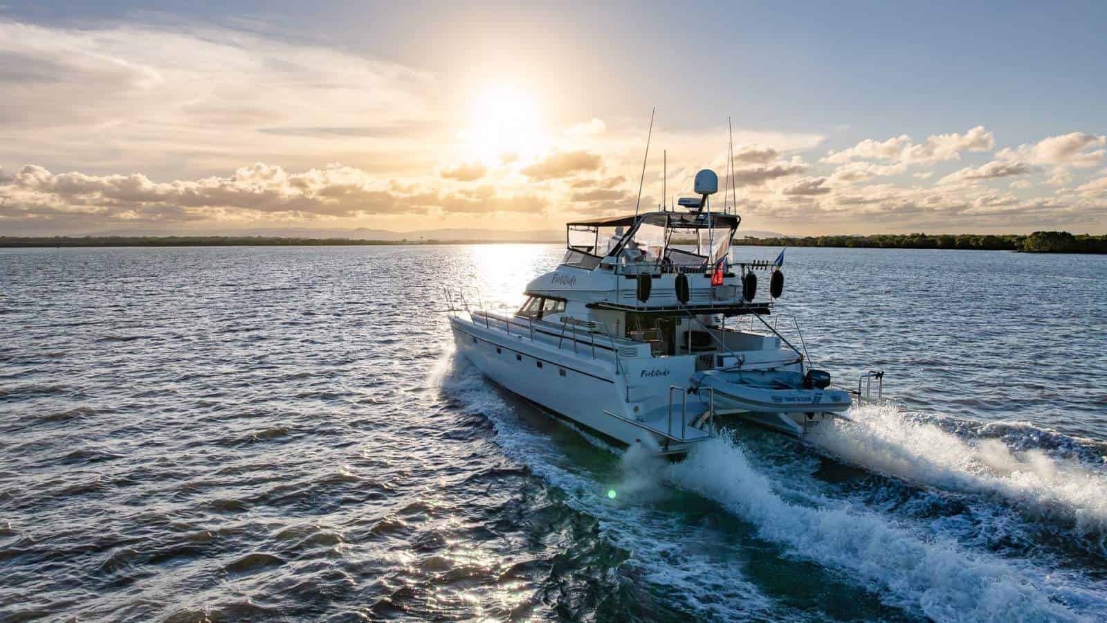1998 Cooke Bros 46 Flybridge Powercat photo 7