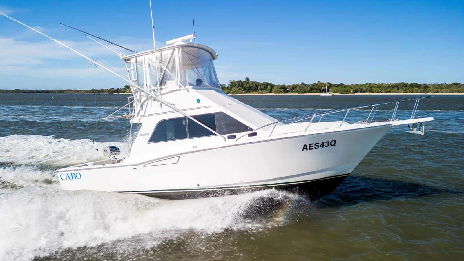 2001 Cabo 35 Flybridge photo 9